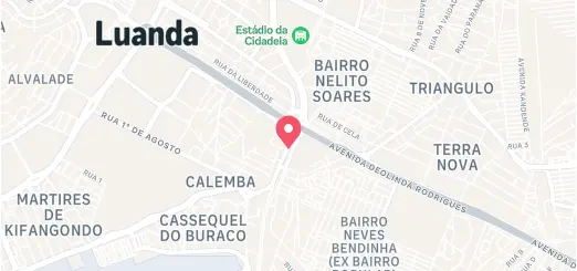 Mapa da localização da Switch and Plug em Luanda
